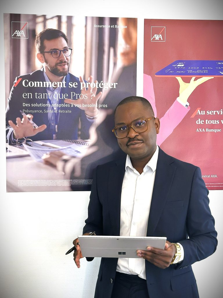Portrait de Joël Boyoguino Ntang, votre interlocuteur AXA